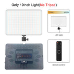 lampe led studio photo noir moderne réglable télécommande lcd