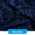 tissu velours brillant bleu royal violet luxueux élastique polyester rideaux coussin canapé
