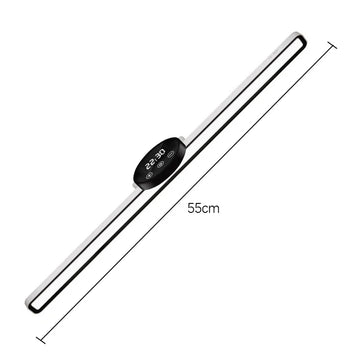 lampe led horloge table magnétique rechargeable 55cm veilleuse étagère moderne