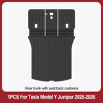 tapis sol voiture tesla model noir rayures horizontales moderne résistants lusure 10pcs sets