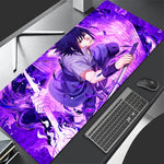 tapis souris anime personnages violet noir abstrait xxl gaming