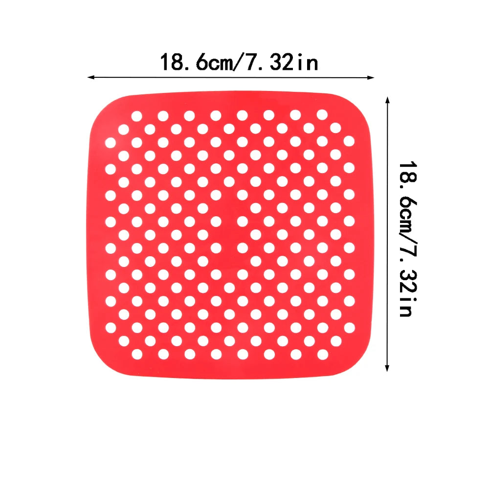 grilles cuisson silicone points blancs moderne rouge noir antiadhésive grande petite taille