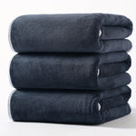 serviettes bain absorbantes gris blanc vert rapide sèchement douces modernes