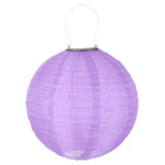 lanterne solaire led florale traditionnelle blanc rouge vert rose crochets tissu nylon opaque festive