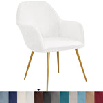 fauteuil moderne velours marron protection chaise accueil mariage banquet élastique mousse roulettes