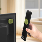 supports magnétiques télécommandes tv blanc noir respectueux environnement murale adhesive backing moderne minimaliste