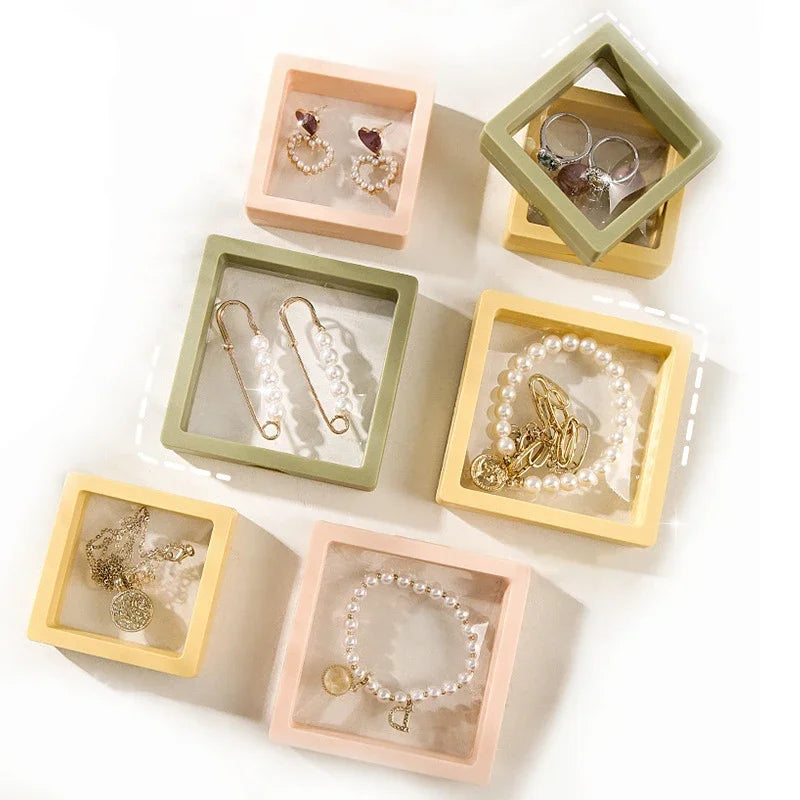 présentoir bijoux blanc doré métal classique bracelets boucles oreilles opaques adhésif
