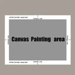 toile peinte fleurs blanches abstrait moderne gris blanc salon grande taille horizontal