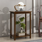 meuble plante moderne gravure traditionnelle marron foncé vases sculpturales or doré