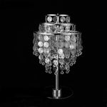 bougeoir or transparent cristal classique luxueux vase table festif party supply