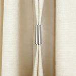 pinces rideau clips argente silver adhésif sans perçage moderne draperies chambre salon