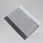 grille perforée moderne noir blanc plastique travaux manuels couture broderie tissage