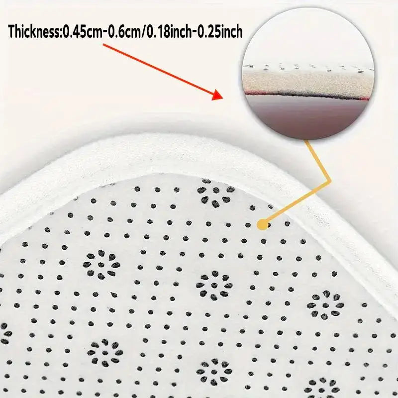 tapis bain rideau léopard moderne adhésif noir respectueux environnement inclusion tapis sol toilette ovale