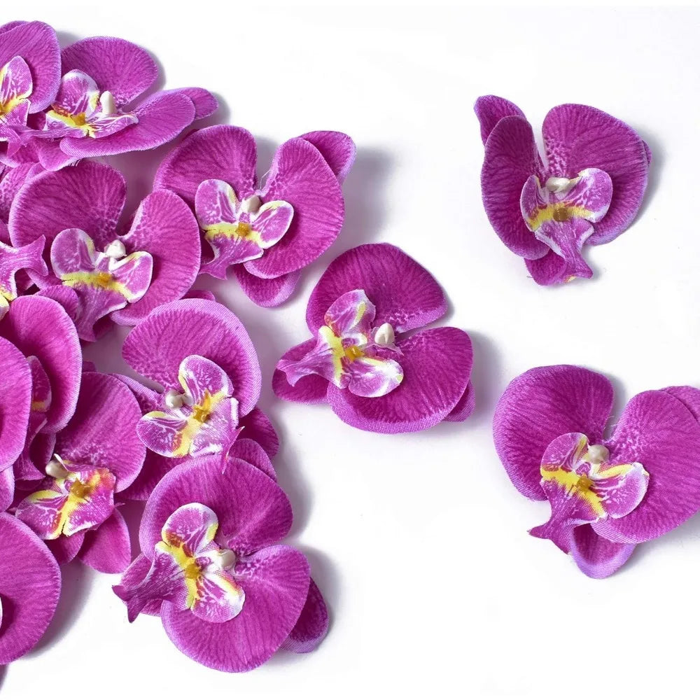 fleurs artificielles violettes realismes decoration intérieure bouquets mariages anniversaires fêtes