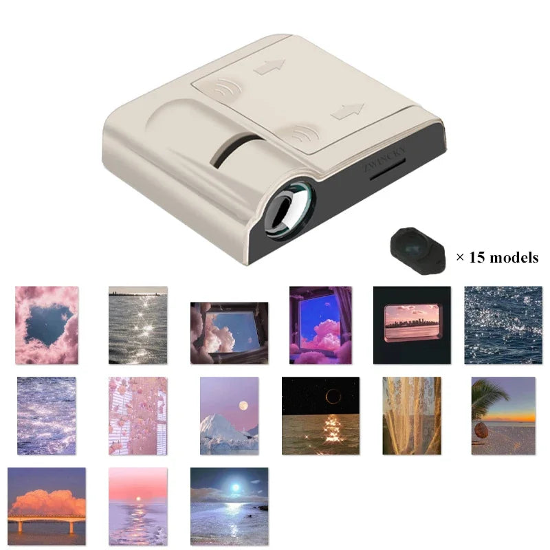 projecteur led veilleuse deco chambre nuit autocollants spatial moderne accesoires photo fantastique lumiere