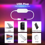 contrôleur led wifi wled mini abs moderne microphone usb blanc 15w 20m