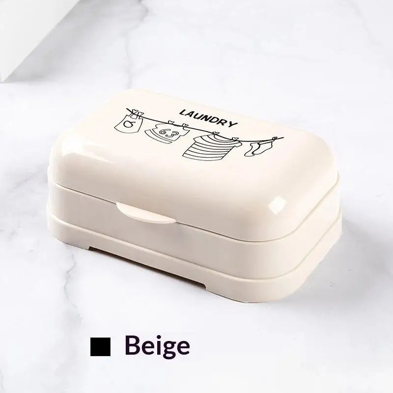 support savon couvercle violet rose bleu clair beige laundry kitchen moderne minimaliste