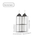 organisateur suspendu étagère armoire maille fine moderne réutilisable chambre beige clair opacité crochets multifonctionnel