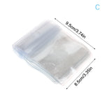 porte bijoux moderne blanc poches transparentes support bijoux ornement décoration chambre blanc