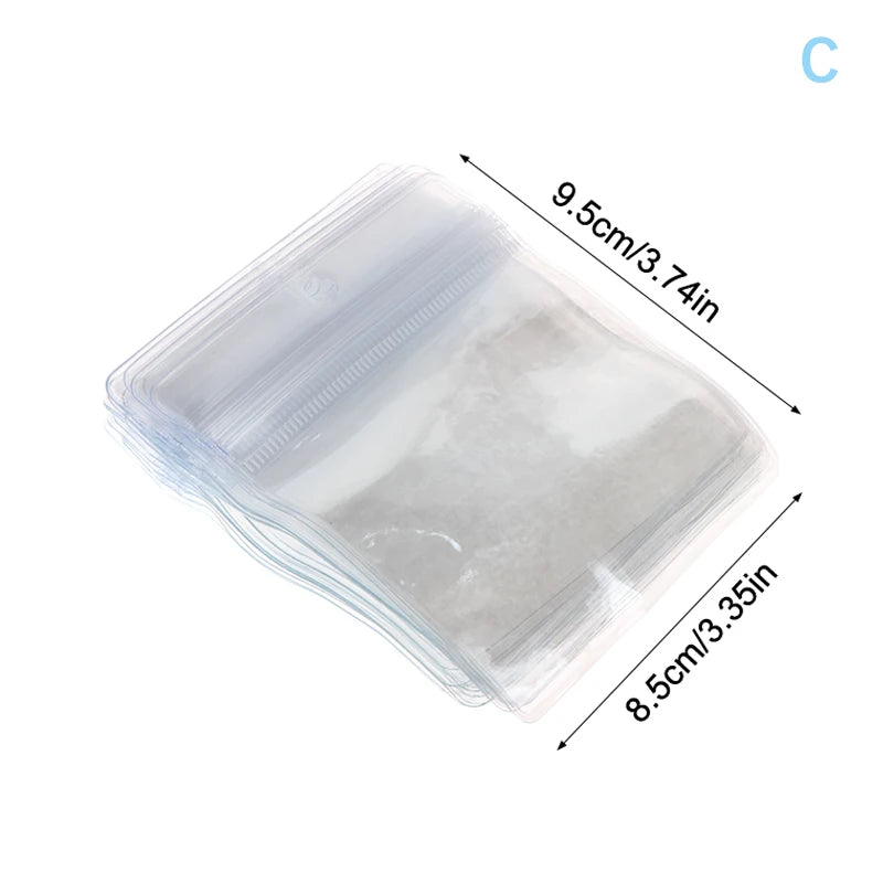 porte bijoux moderne blanc poches transparentes support bijoux ornement décoration chambre blanc