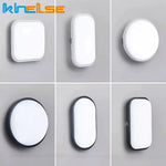 lampe murale moderne surface mounted extérieure led 15w 20w blanc ronde ovale étanche