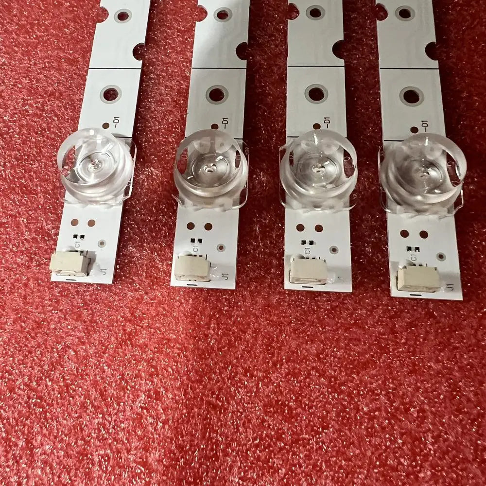bandes rétroéclairage led blanc clips modernes téléviseur accessoire personnalisable fixations lcd