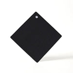 tapis protection cuisine silicone rouge gris moderne texture hexagonale imperméable anti brûlure