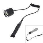 lampe torche noire led zoomable résistante 10w 1000 lumens texturée moderne 200 500mètres