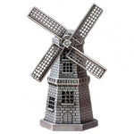 décoration intérieure vintage miniature moulin vent bronze ornements rustiques figurines