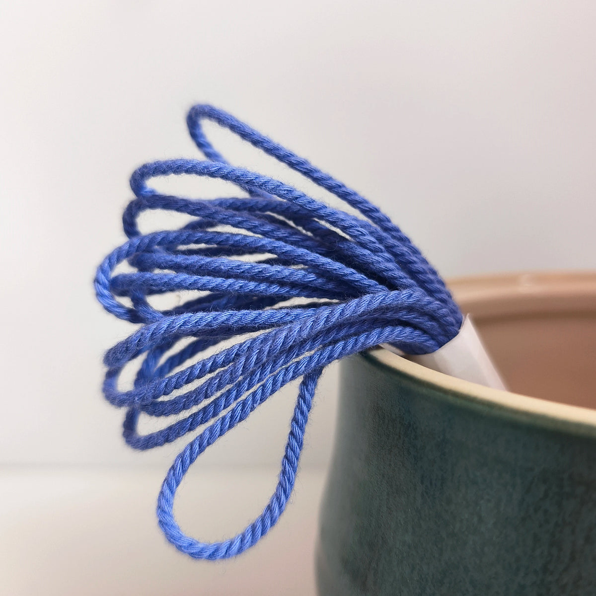 corde macramé coton pur torsadée bijoux artisanaux projets créatifs diy fait main