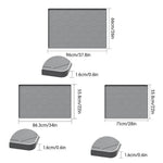 tapis protection sous évier gris hexagones moderne adhésif 96cm 66cm cuisine
