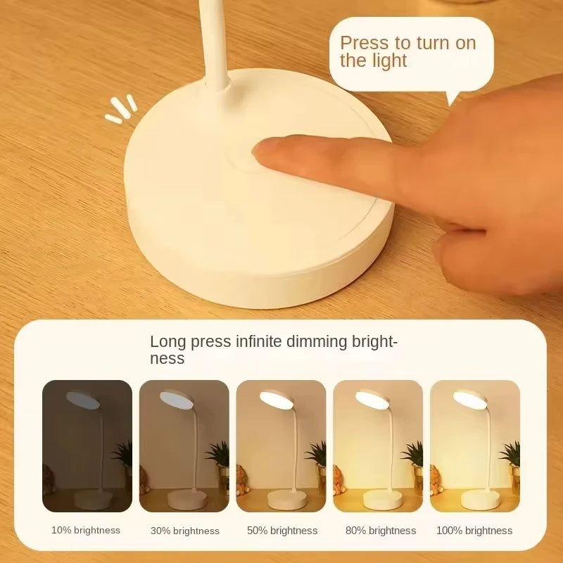 lampe led portable rechargeable blanc moderne minimaliste gradation couleur continu usb