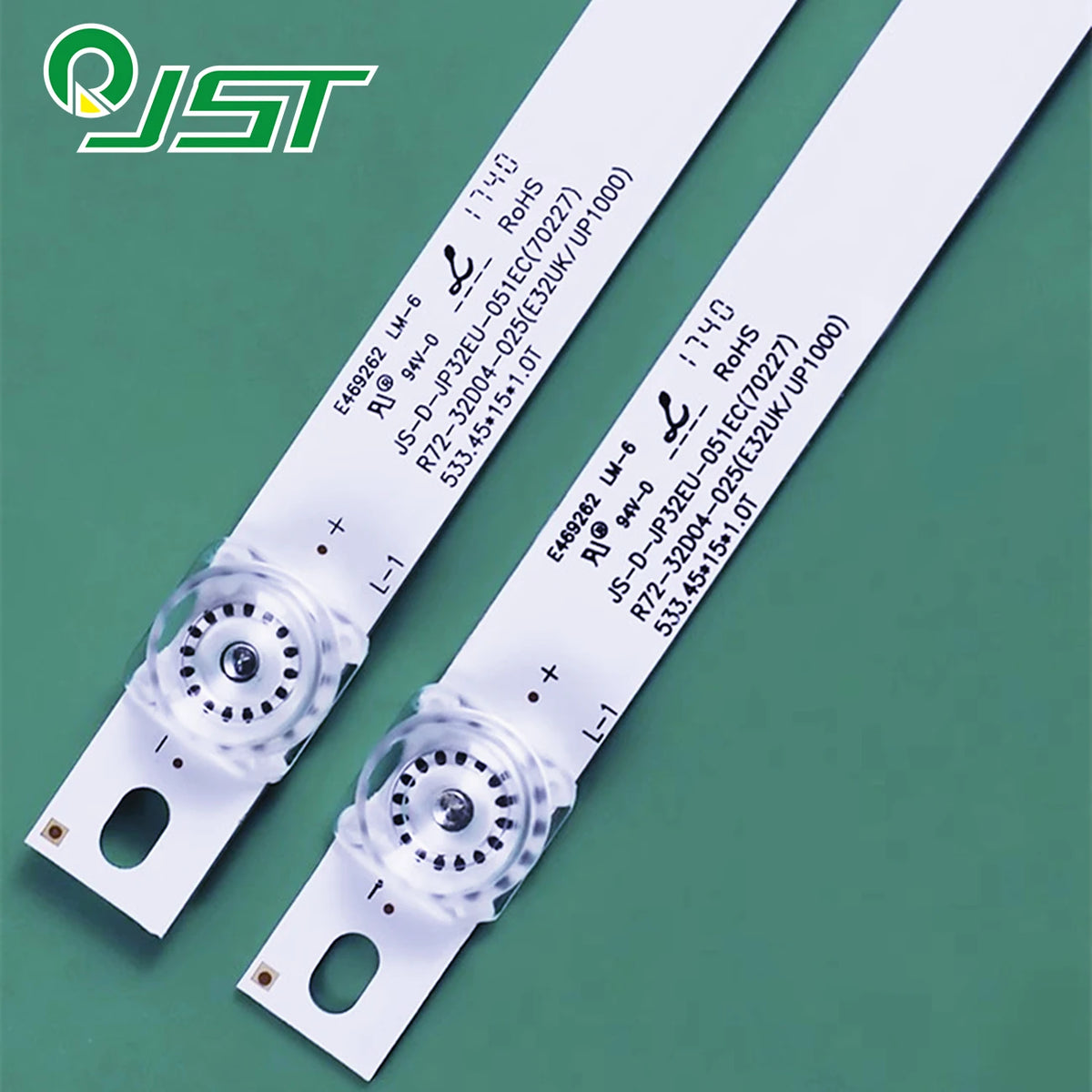 bande lumineuse led blanc moderne fixation connecteur led 533mm 15mm