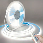 bande led flexible cob adhésive 320 led blanc chaud lumière blanche télécommande