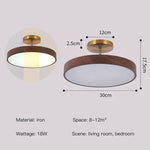 lampe moderne marron foncé doré ampoules led grain bois non visible