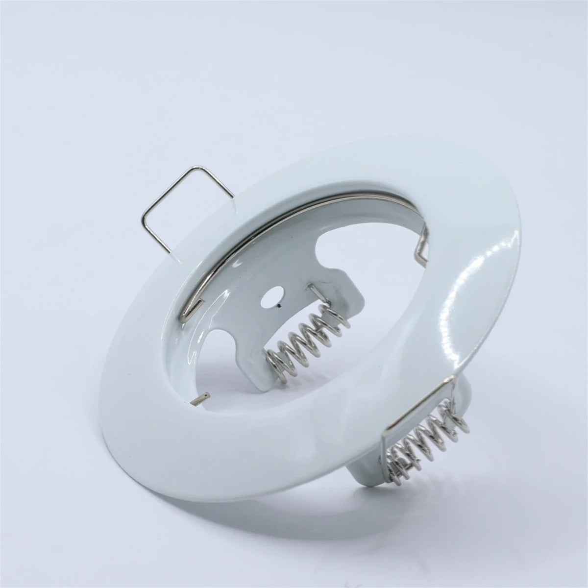 anneau fixation led nickel satiné moderne chrome bronze antique