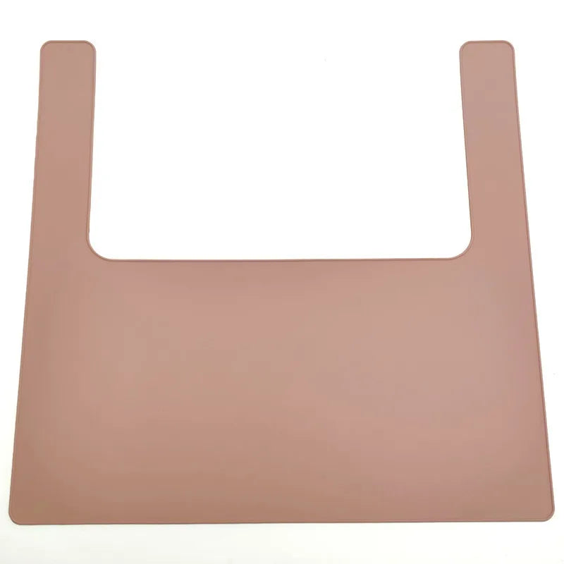 tapis repas silicone moderne adhésif plat respectueux environnement multicolore enfants