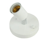 Support lampe moderne or argent noir vis fixation cuisine chambre coucher 5w led 3000k
