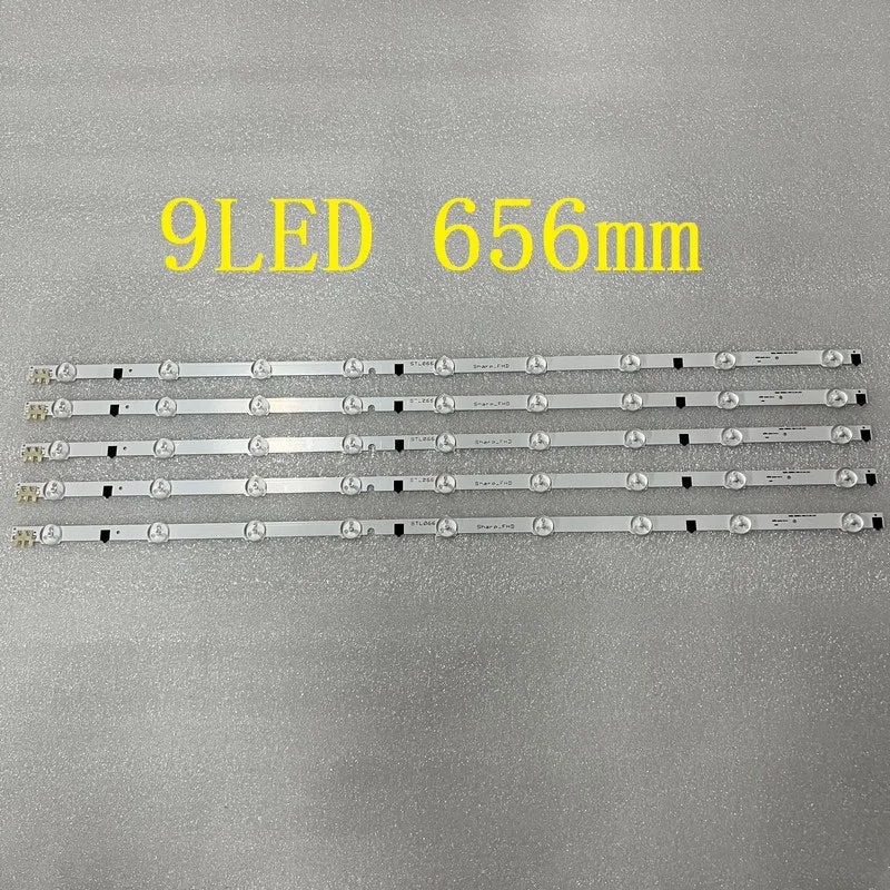 bande led blanche smd 9led 656mm moderne connecteurs télévision salaonicais