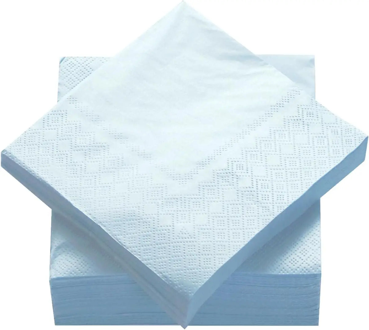 serviettes papier orange rouge bleu clair moderne 100 pièces assiettes fourchettes couteaux gobelets plastique