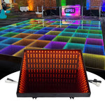 sol led danse noir multicolore grille carrés moderne câbles alimentation disco party