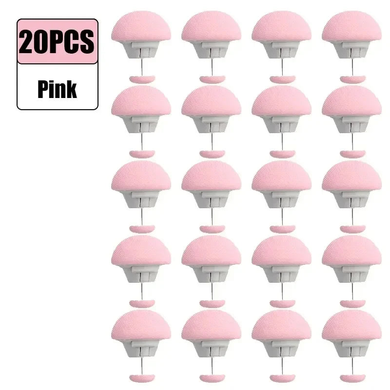 boutons lit adhésifs blanc rose bleu gris modernes drap housse antidérapants fixateurs lot 4pcs