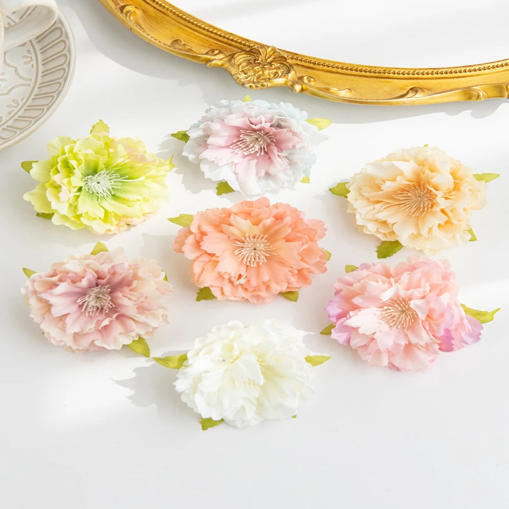 fleurs artificielles pivoines soie décorations mariage jardin bouquets fleurs vintage maison fête
