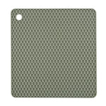 tapis silicone nid d'abeille rond carré antidérapant bleu rose gris vert moderne cuisine