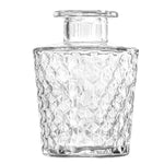 vases transparent modernes classiques motifs géométriques ridés décoration fleurs