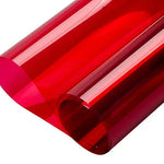 film translucide multicolore rayures horizontales protection uv clips moderne autocollant bricolage vitre