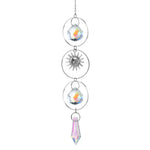 decoratives transparentes dorées facettes moderne élégant collier chaines dorées or