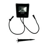 projecteurs led noirs modernes ip67 12v rgb uv aluminium brosséextérieur carréadresseables ws2811 ccc fcc