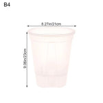 pots fleurs noirs blancs modernes couvercles perforés tailles diverses hydroponie jardinage