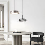 Lustre moderne cuisine chrome